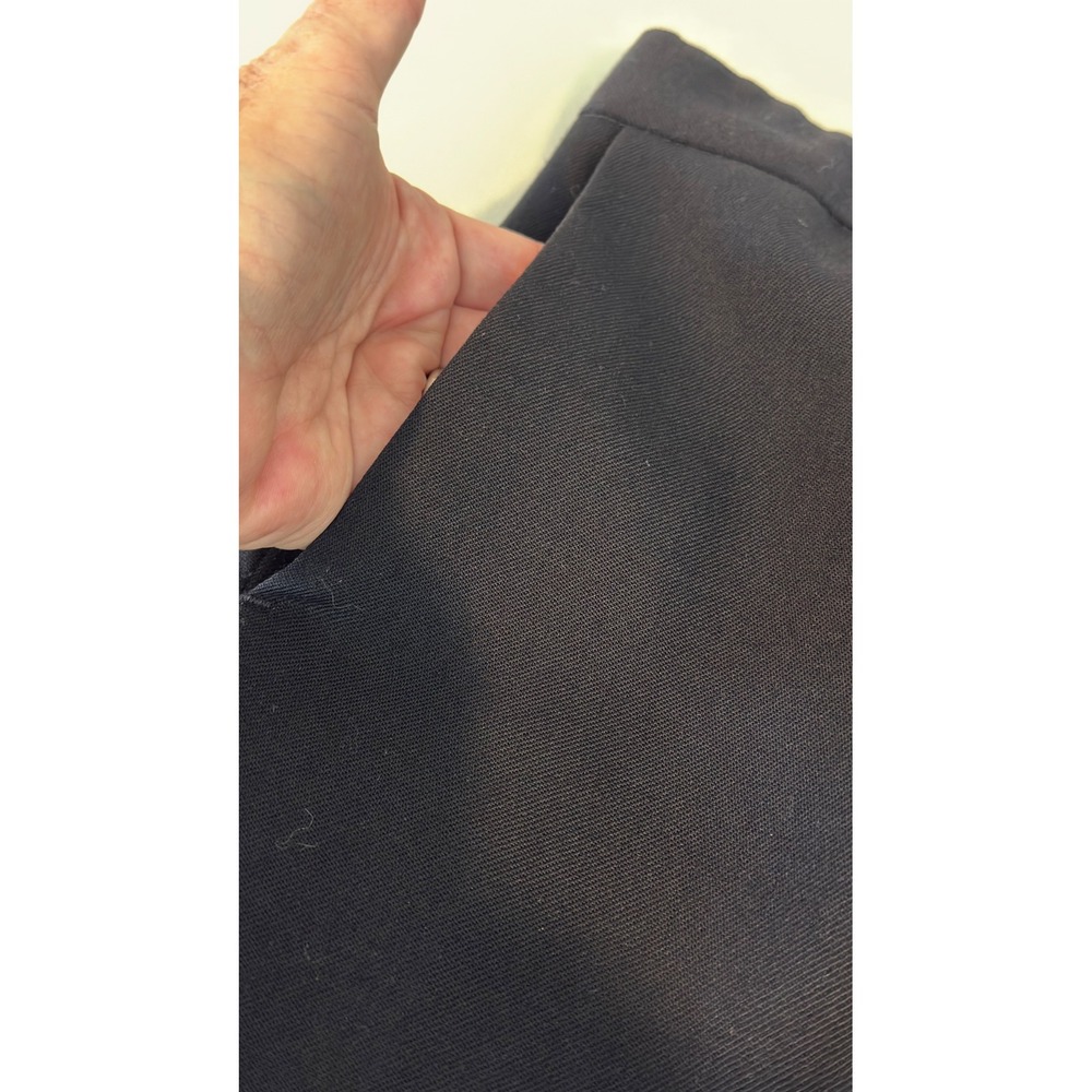 Pendleton Dress Pants Black 100% Virgin Wool Lined Trousers Women 16P - Picture 7 of 9